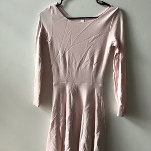 American Apparel pink skater dress